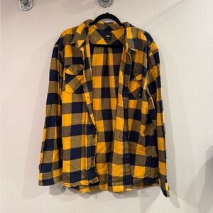 Vans Plaid Button Up